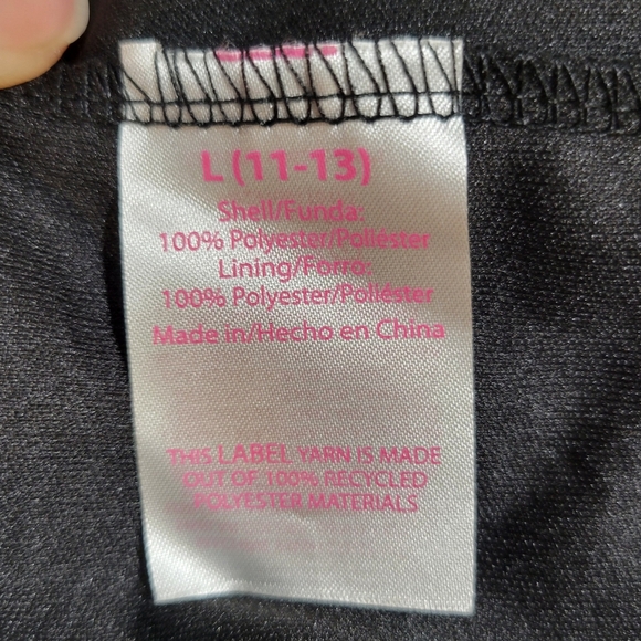 No Boundaries (Juniors L 11-13) Black Ditsy Floral Ruffle Midi Slip Sundress - Picture 8 of 9